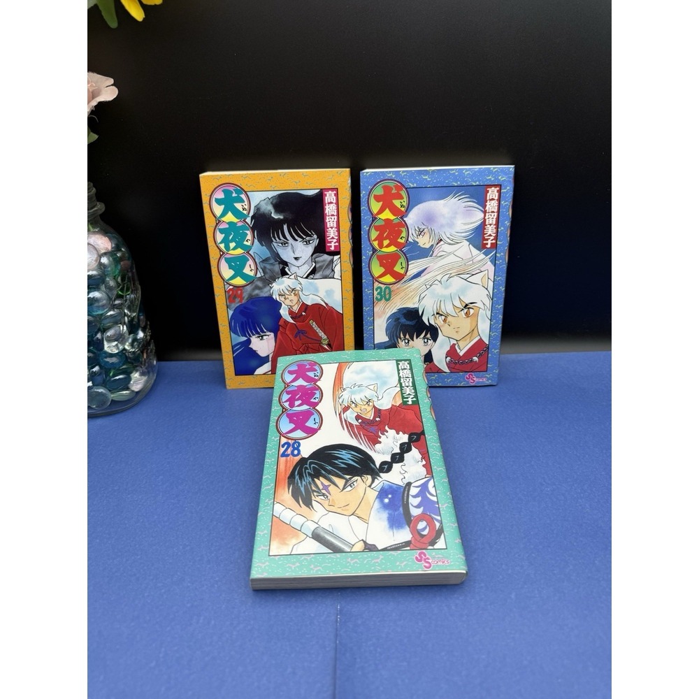Inuyasha Vol.‎ 28,29 & 30 Japanese Comic Manga by Rumiko Takahashi 犬夜叉 Set Of 3